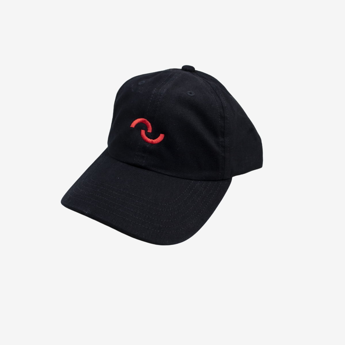 embroider black cap